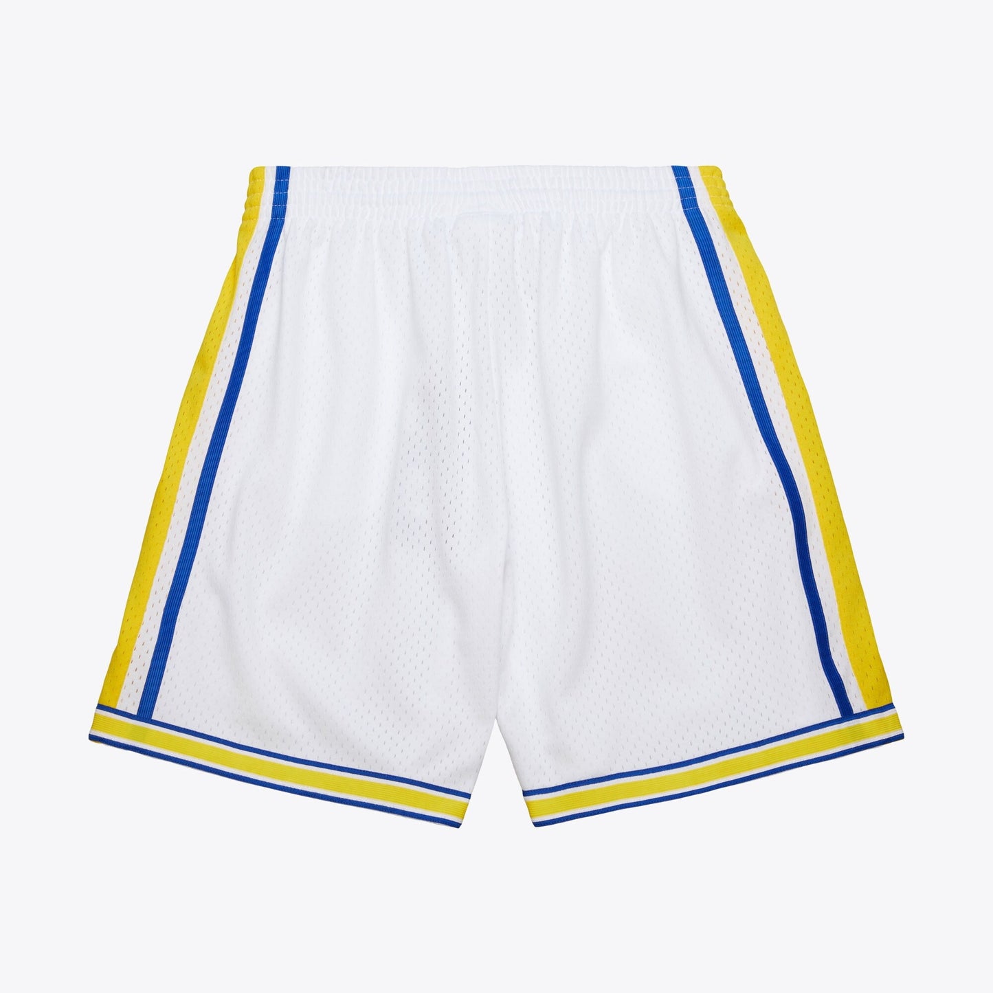 Mitchell & Ness Men's NBA White Shorts Warriors 1990