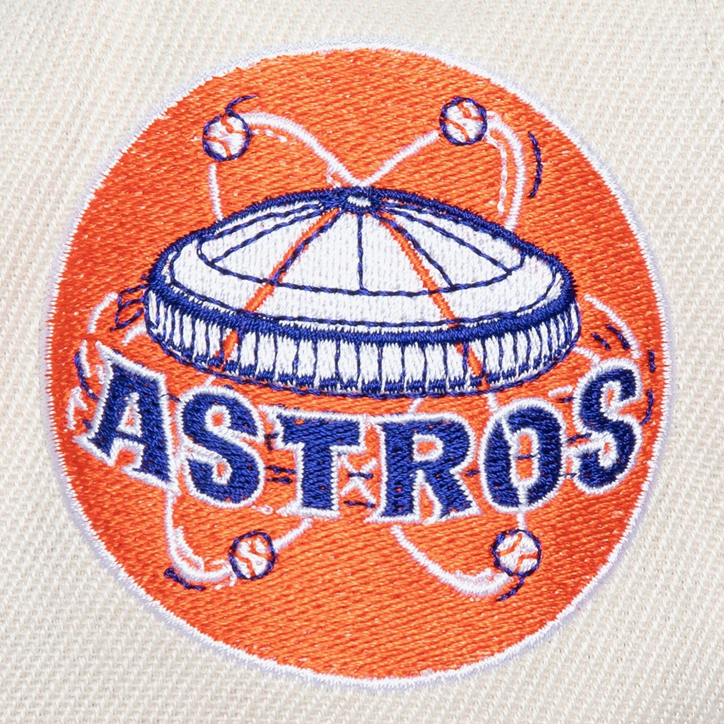 Men's Mitchell & Ness MLB Speed Zone Snapback Coop Astros