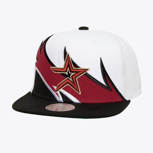 Men's Mitchell & Ness MLB Waverunner Snapback Coop Astros