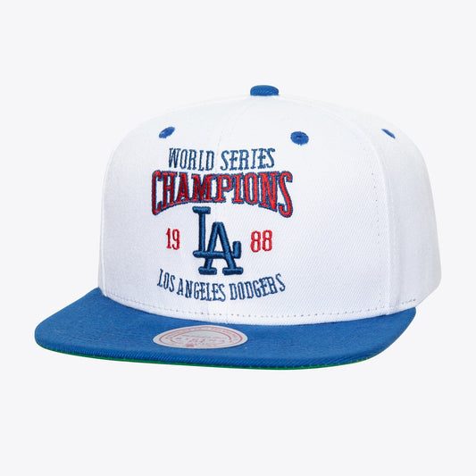 Mitchell & Ness Men's MLB Champ Series Snapback Coop Dodgers Snapback Caps