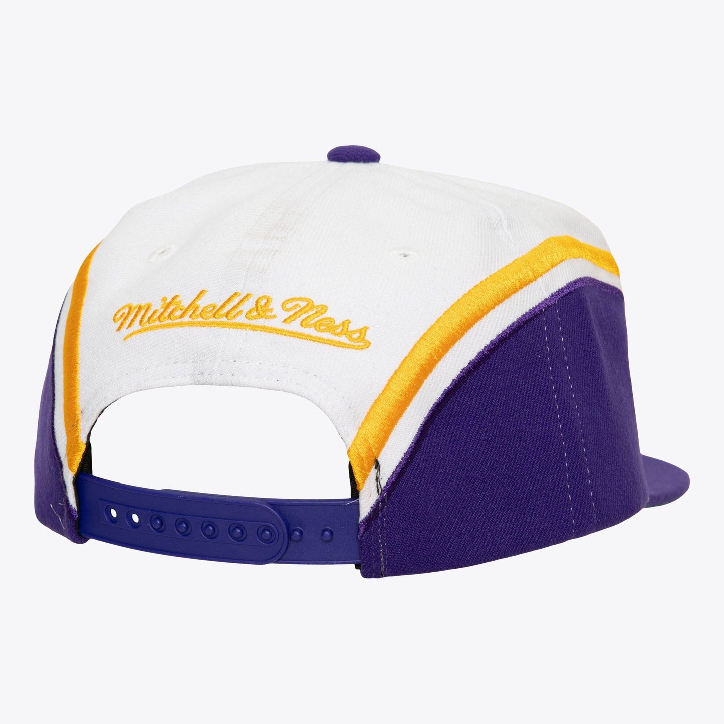 Mitchell & Ness Men's NBA Overhead Snapback Lakers Snapback Caps