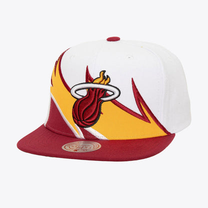 Mitchell & Ness Men's NBA Waverunner Snapback Heat Snapback Caps