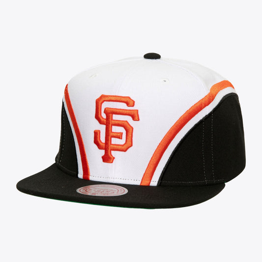 Mitchell & Ness Men's MLB Overhead Snapback Giants Snapback Caps