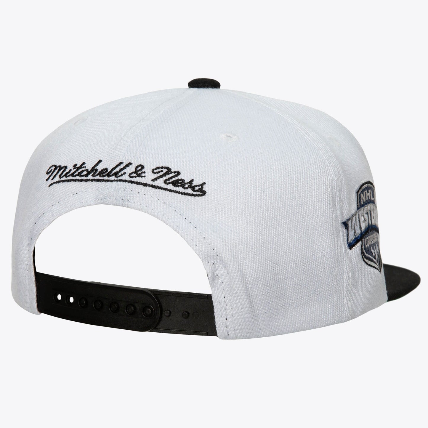 Men's Mitchell & Ness Nhl Toss Up Snapback Sharks - White