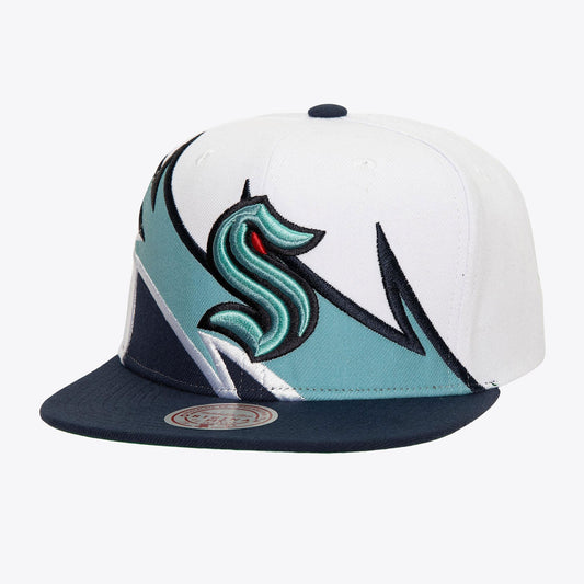 Mitchell & Ness Men's NHL Waverunner Snapback Kraken Snapback Caps