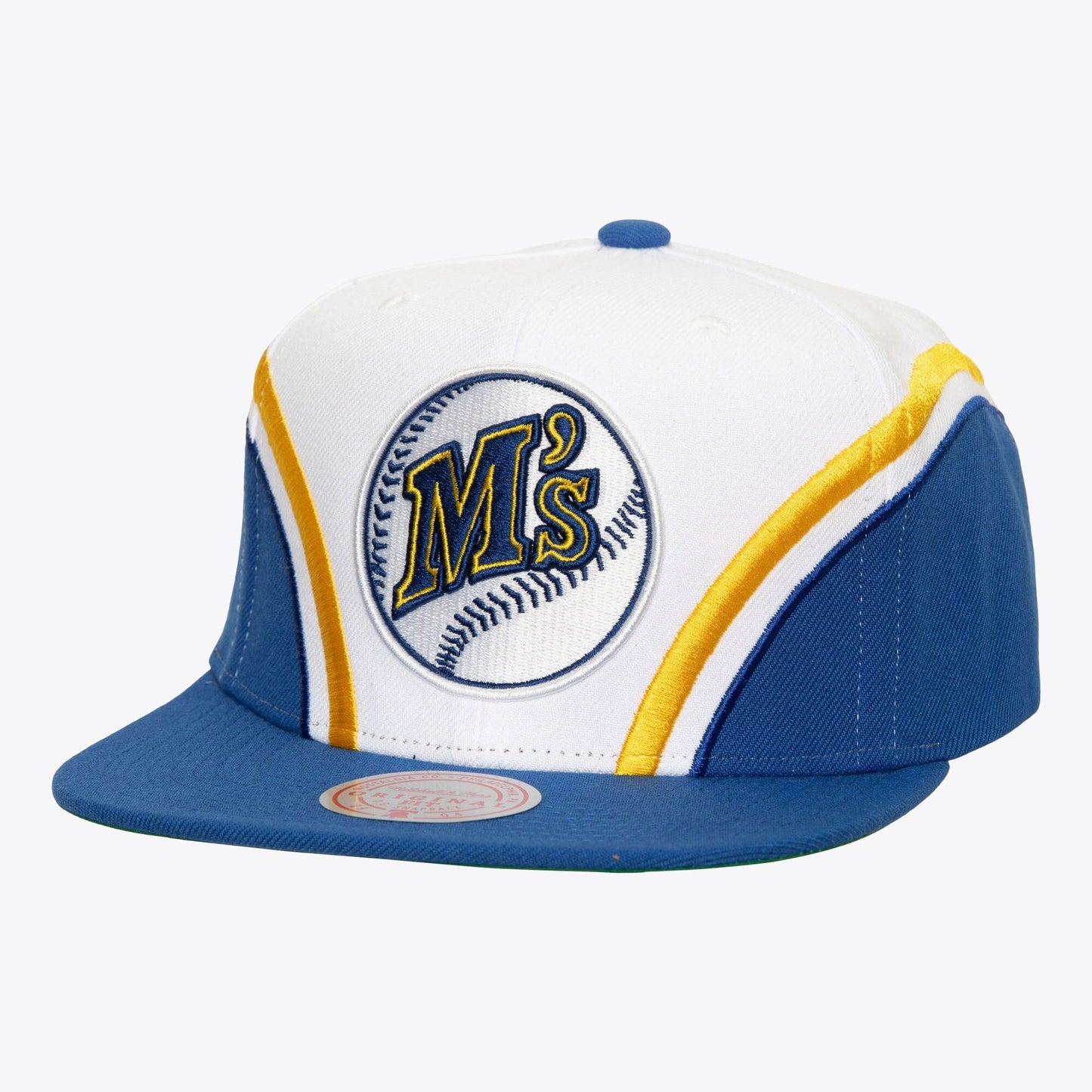 Mitchell & Ness Men's MLB Overhead Snapback Coop Mariners Snapback Caps