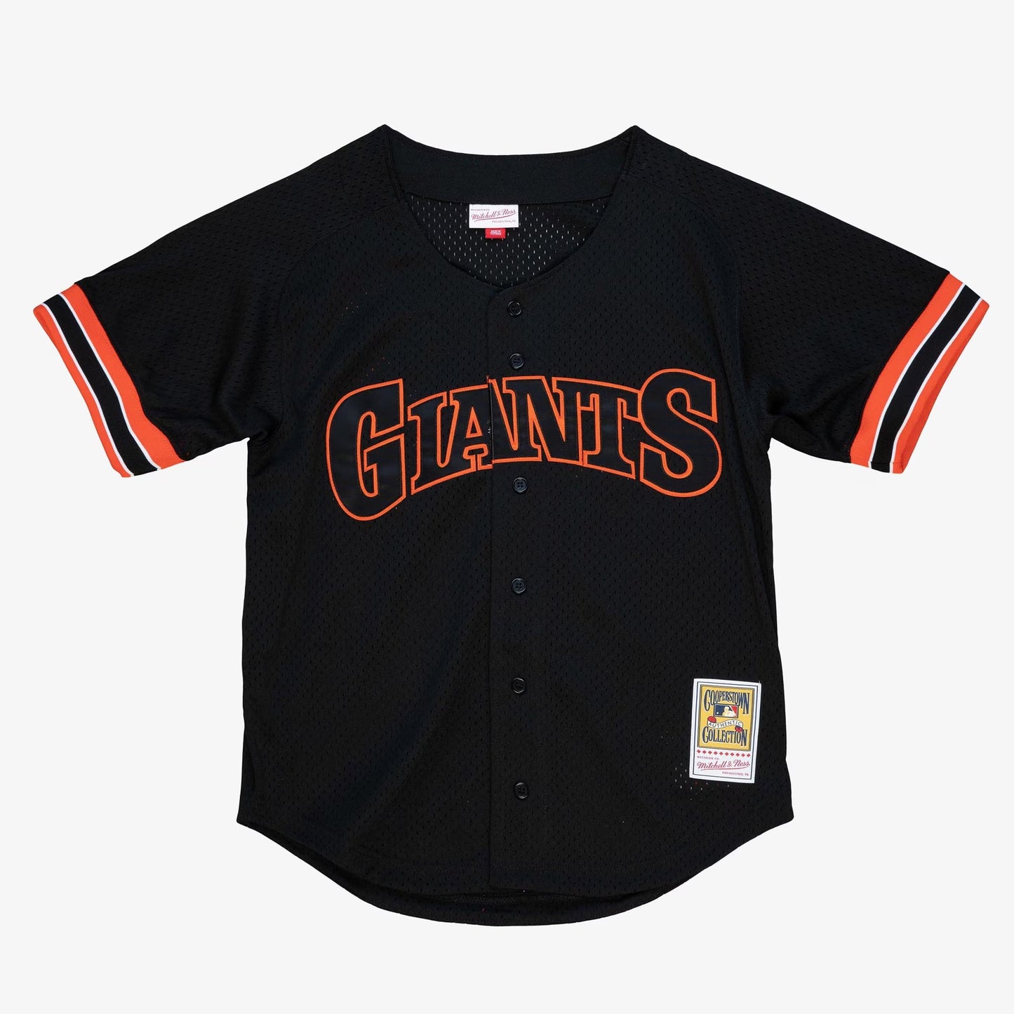 Mitchell & Ness Men's MLB Authentic Bp Jersey - Giants 1993 Will Clark Jerseys