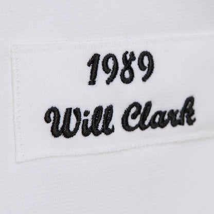Mitchell & Ness Men's MLB Home World Series Jersey Giants 1989 Willie Clark