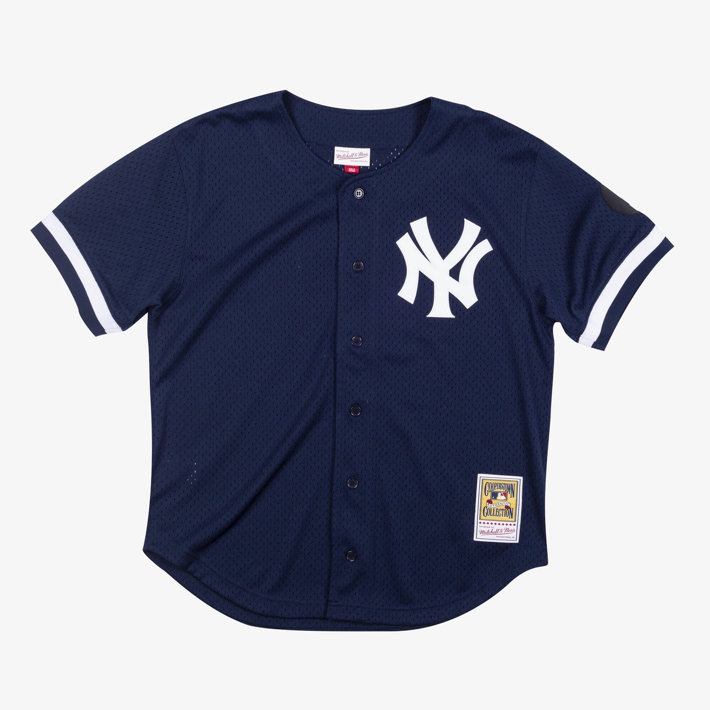 Mitchell & Ness Men's MLB Batting Pricing Jersey Yankees 1999 Yogi Berra