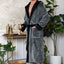 Hooded Grey Black
