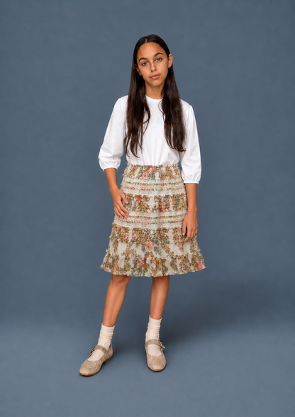 Mesh Lace Skirt