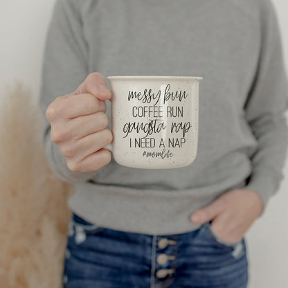 mom life essential cup
tired mama coffee mug