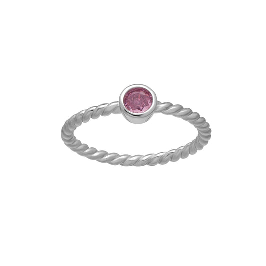 October Pink Tourmaline-