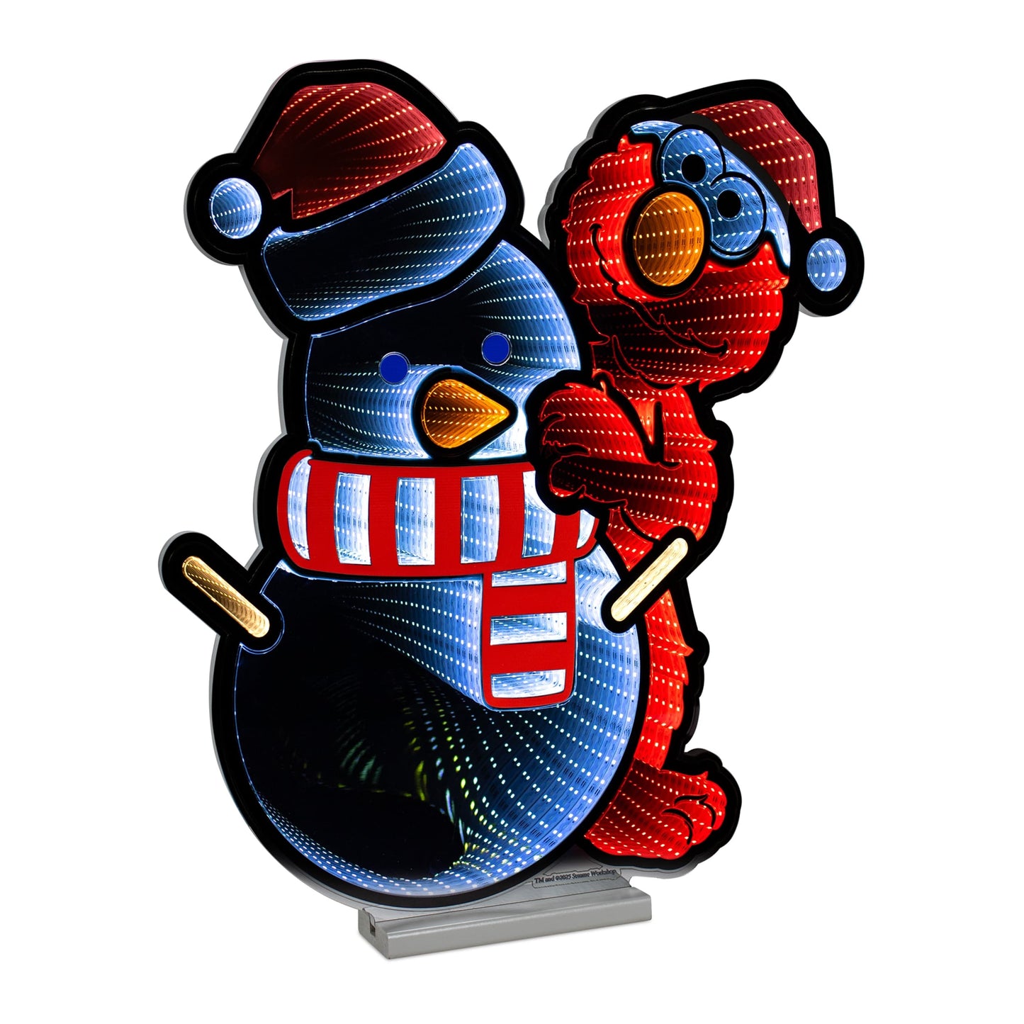 Melrose International Sesame Street Elmo Snowman Ekkolight 23"H