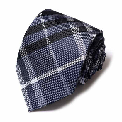 Slate Grey & Charcoal Checkered-
