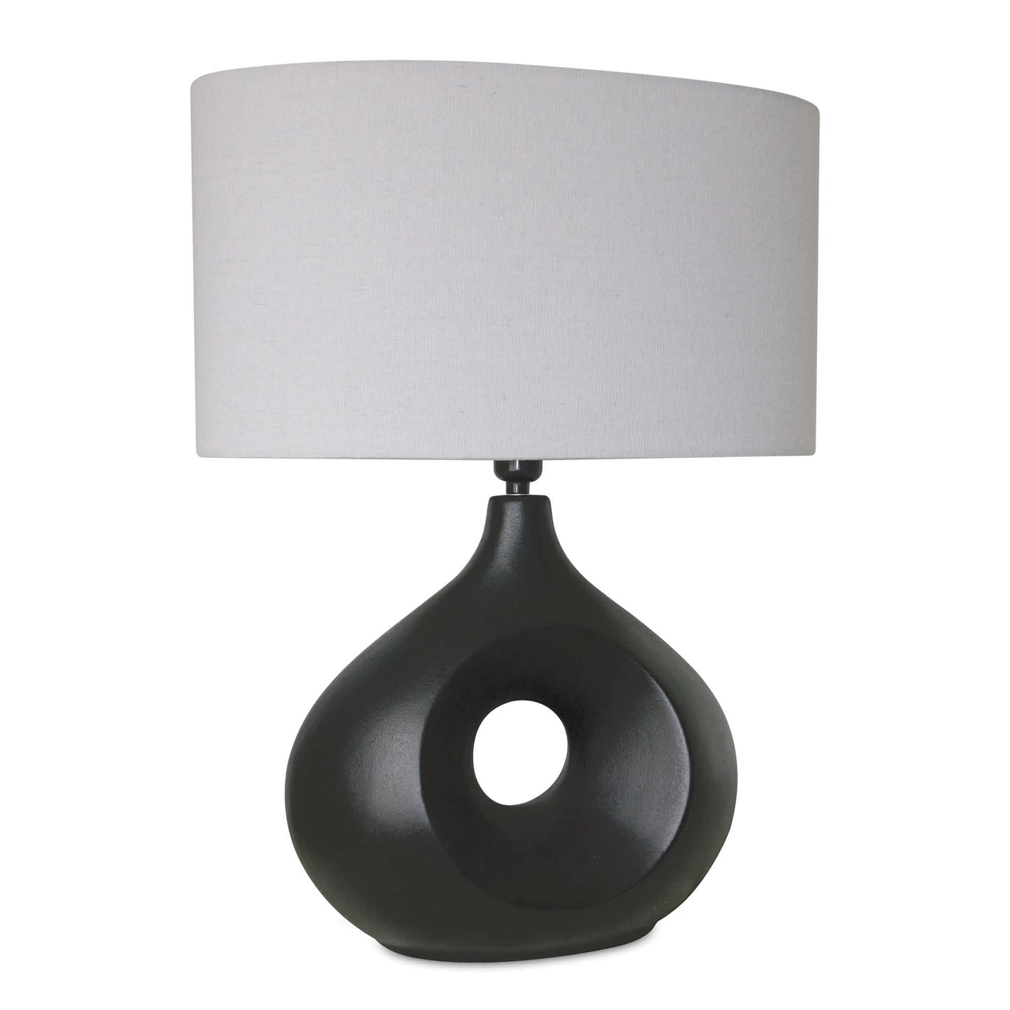 Melrose International Modern Ceramic Table Lamp 22.5"H