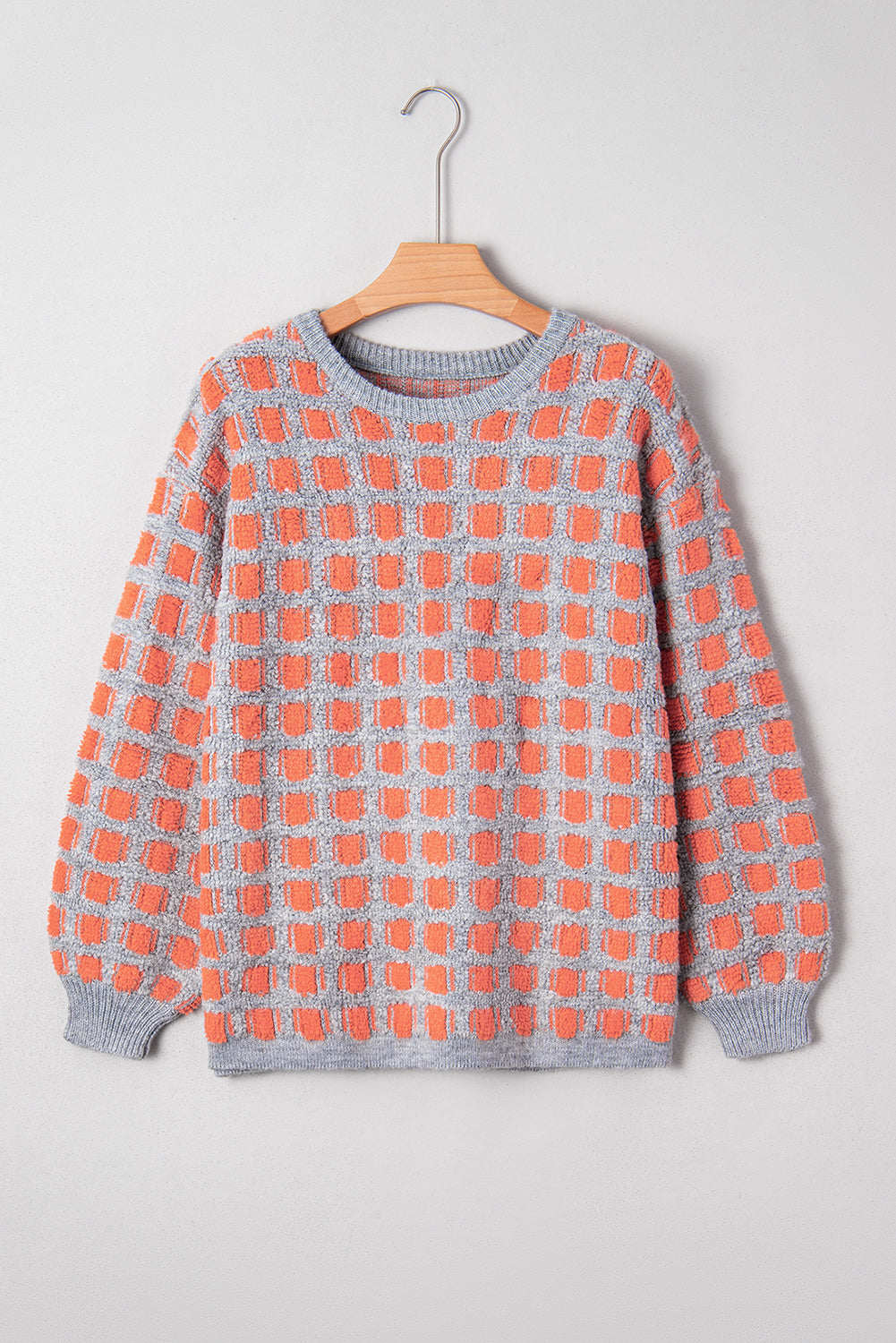 Emma Oversized Side Slit Sweater - Pink / L - 12/14