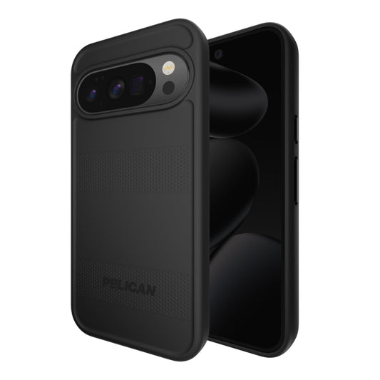 Pelican Protector Google Pixel 10 Pro Xl Case, Rugged Magnetic Phone Case with 16ft Military-Grade Drop Protection - Heavy Duty Phone Cover with Magnets - Black