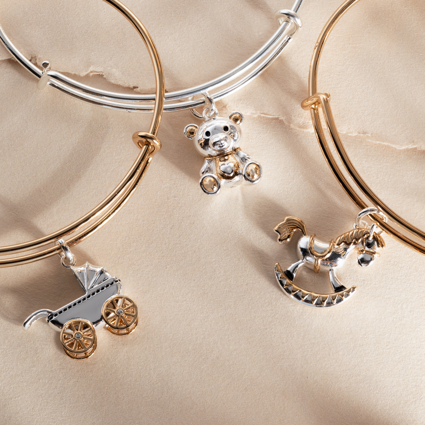 Baby Carriage Bangle