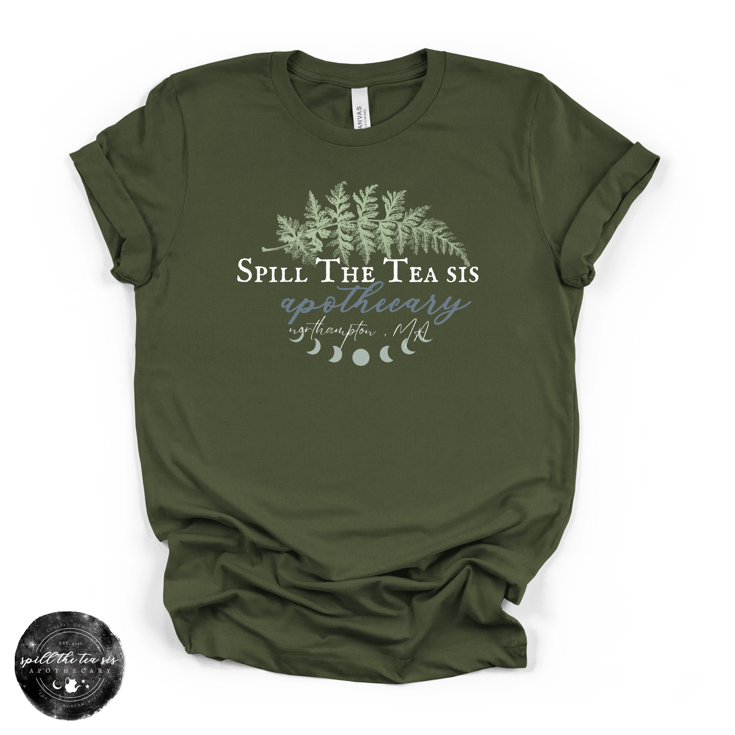 Spill The Tea Logo Tee | Signature Brand Graphic T-Shirt