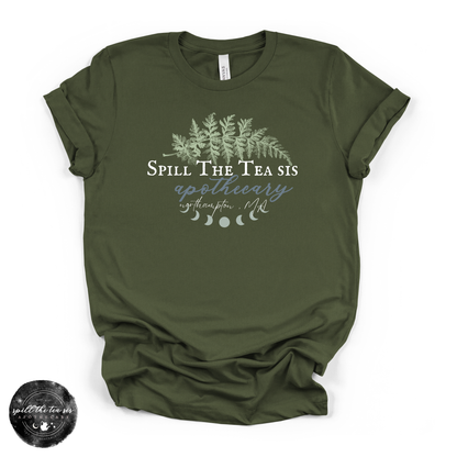 Spill The Tea Logo Tee | Signature Brand Graphic T-Shirt