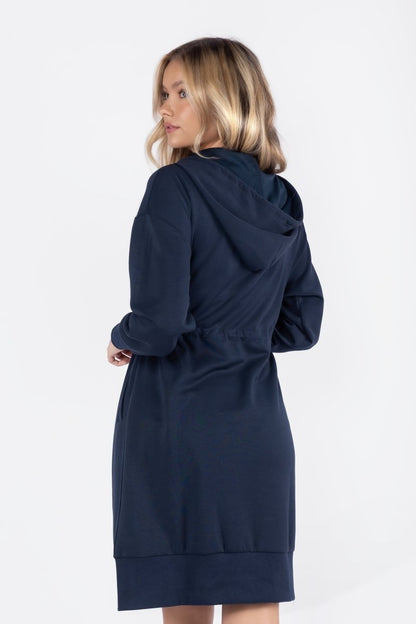 Mina Dress 40" (Navy)