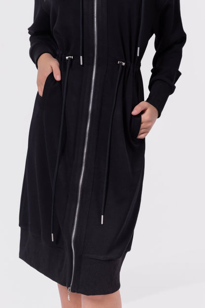 Mina Dress 42" (Black)
