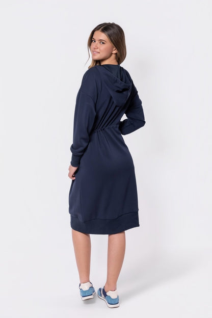 Mina Dress 42" (Navy)