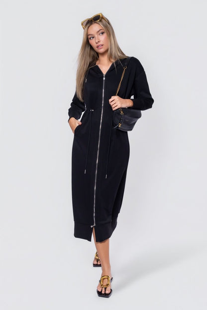 Mina Dress 50" (Black)