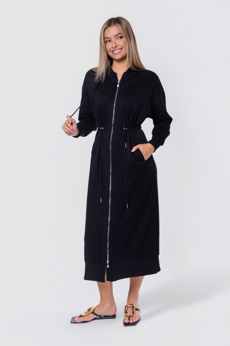 Mina Dress 50" (Black)