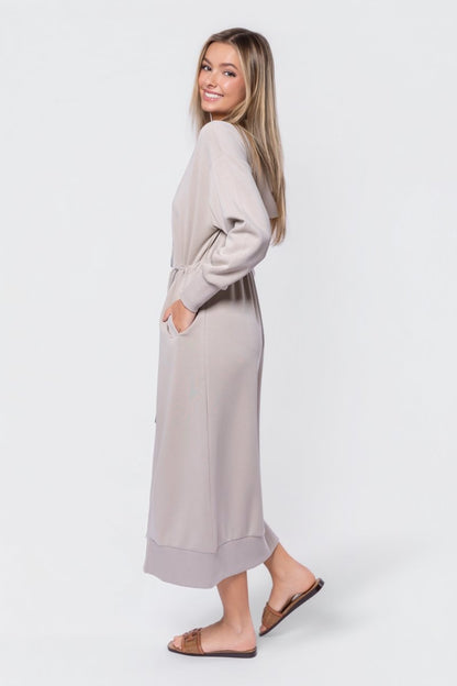 Mina Dress 50" (Khaki)