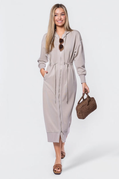 Mina Dress 50" (Khaki)