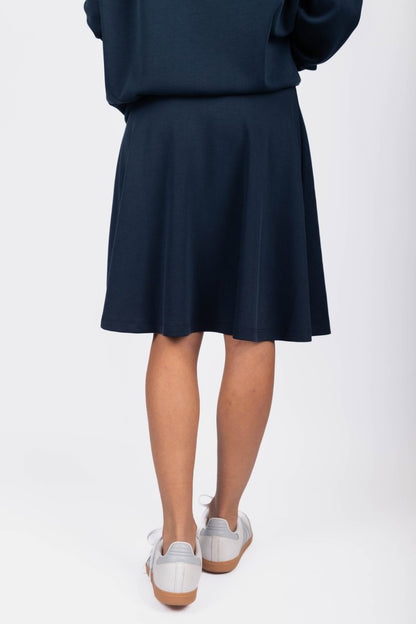 Mina Swing Skirt 23" (Navy)