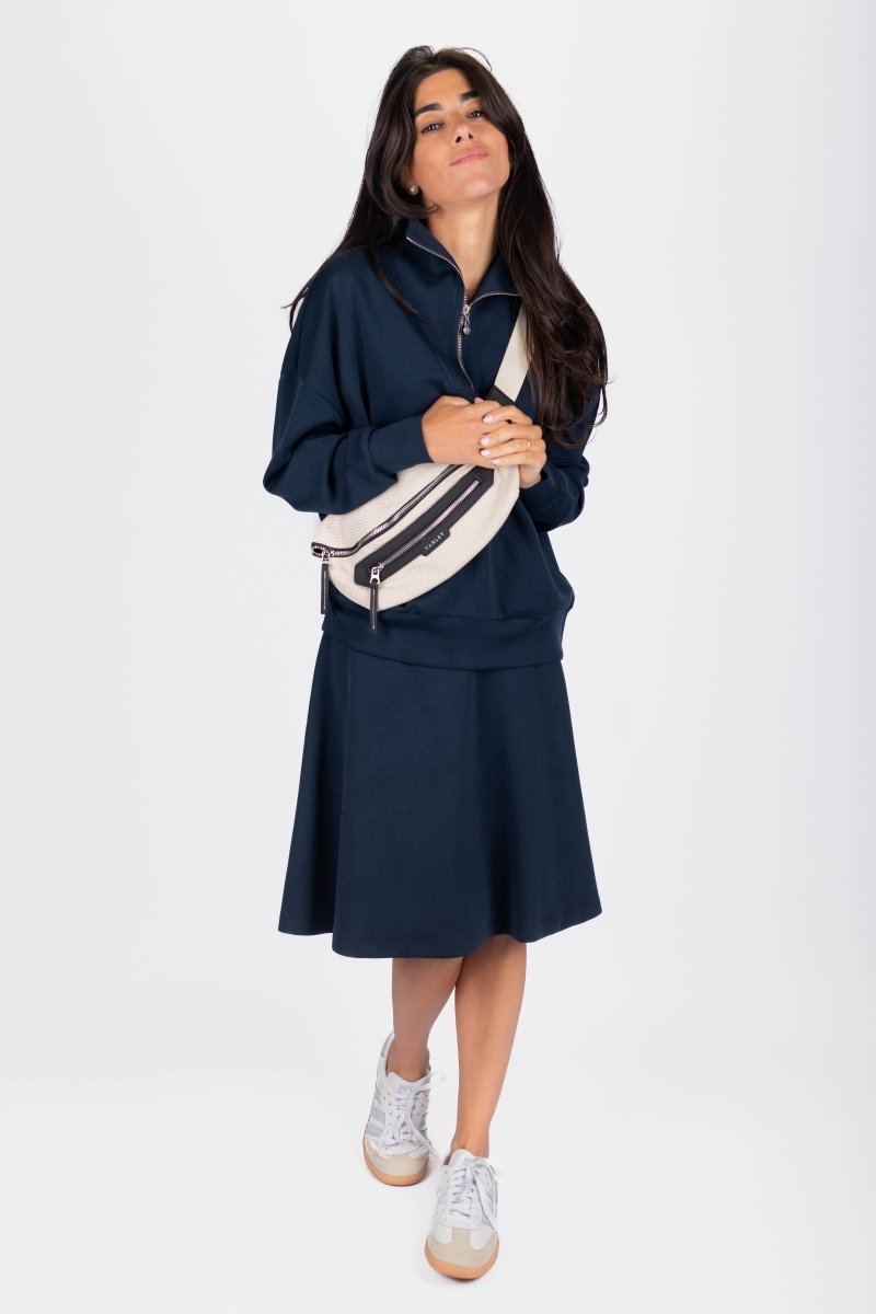 Mina Swing Skirt 23" (Navy)