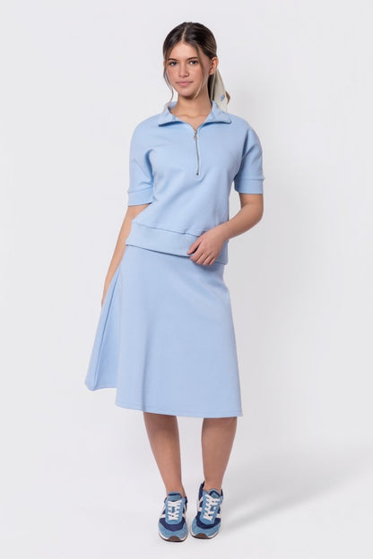 Mina Swing Skirt 26" (Baby Blue)