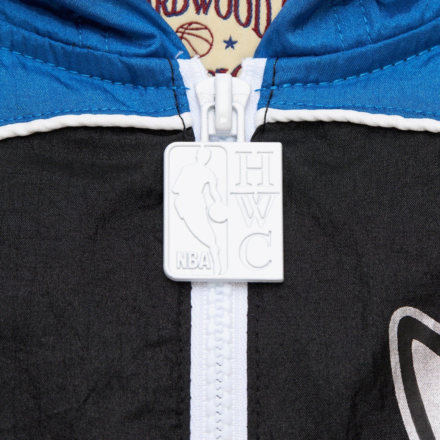 Men's Mitchell & Ness Big Shot Premium Winbreaker Vintage Logo Timberwolves