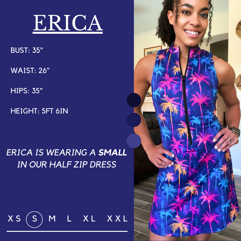 Constantly Varied Gear Half Zip Dress - Mirage