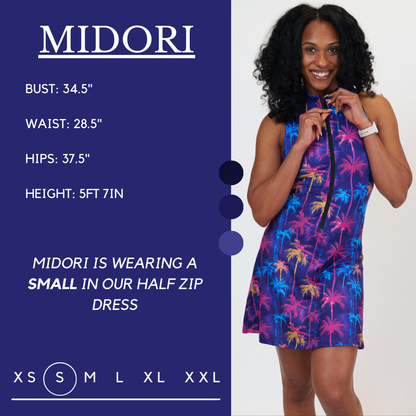 Constantly Varied Gear Half Zip Dress - Mirage