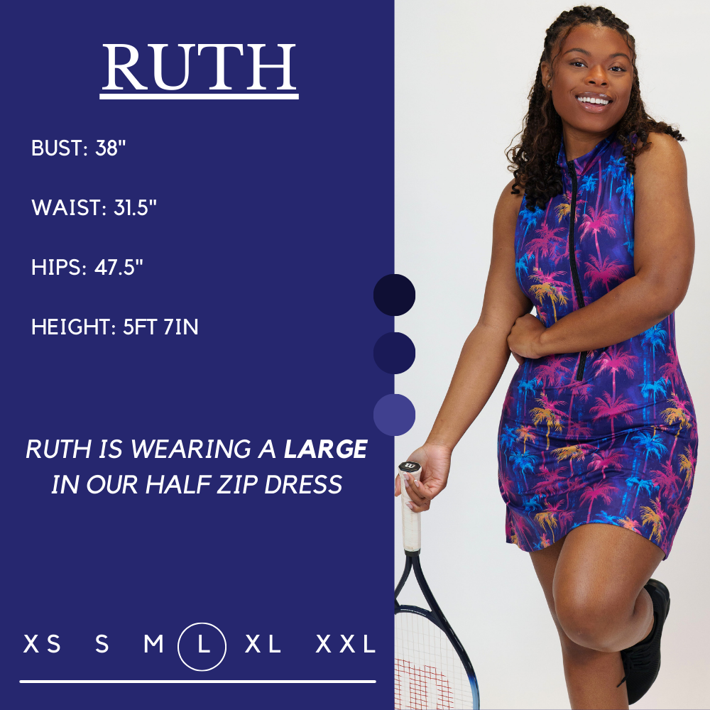 Constantly Varied Gear Half Zip Dress - Mirage