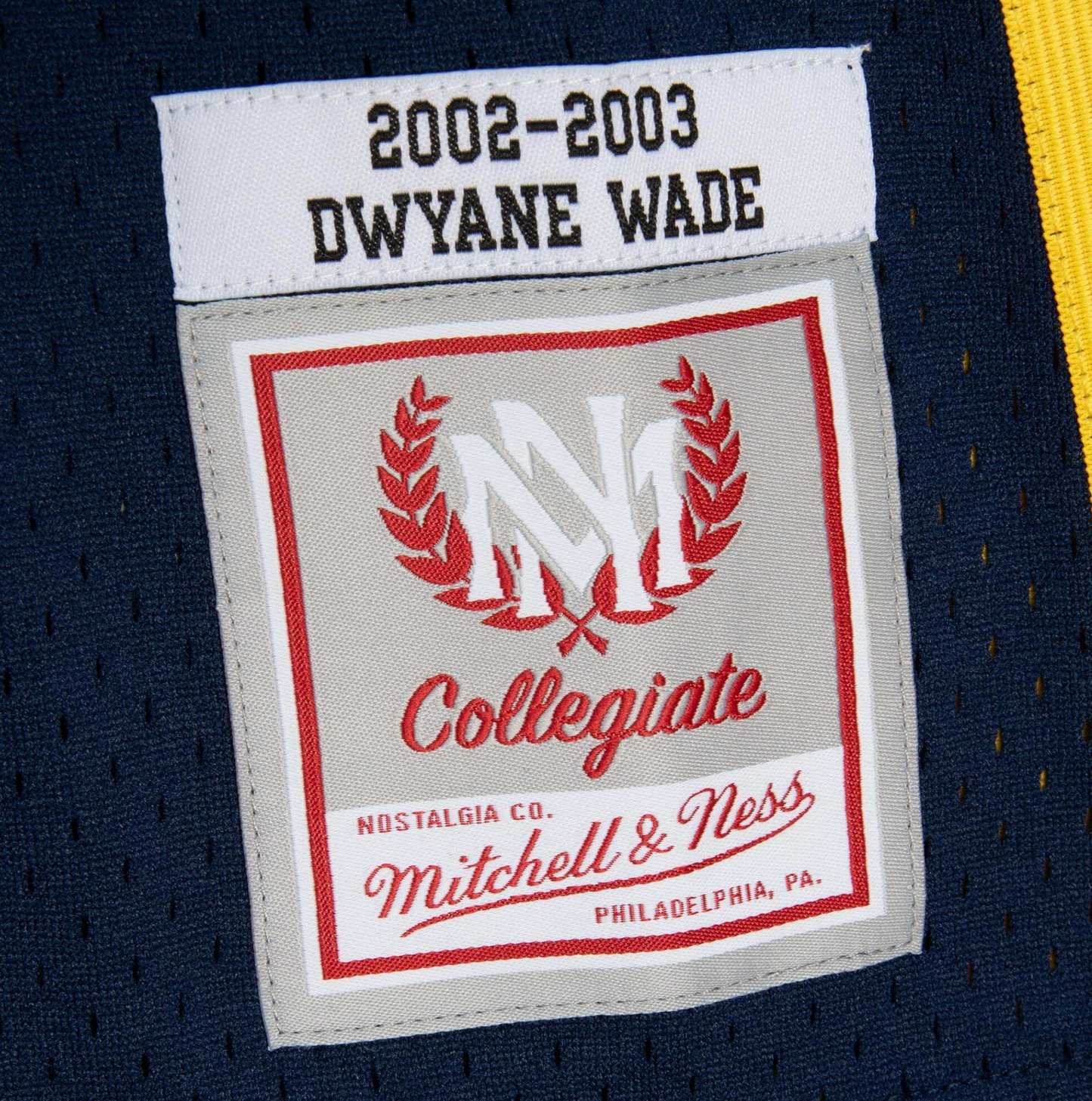 Mitchell & Ness Men's Ncaa Dark Jersey Marquette 2002 Dwyane Wade Jerseys