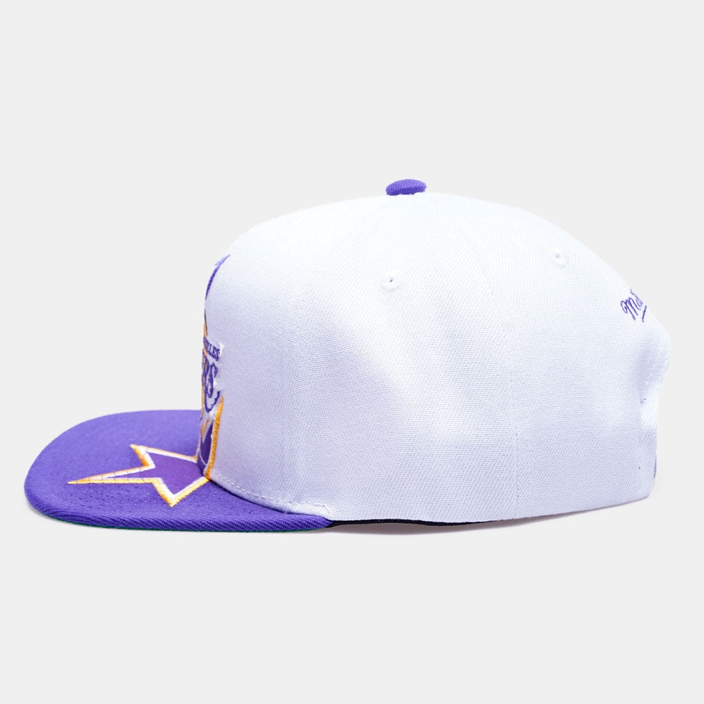 Mitchell & Ness Men's NBA All Starz Snapback Lakers Snapback Caps