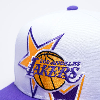 Mitchell & Ness Men's NBA All Starz Snapback Lakers Snapback Caps