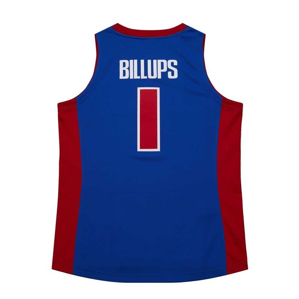 Men's Mitchell & Ness Dark Finals Jersey Pistons 2003 Chauncey Billups