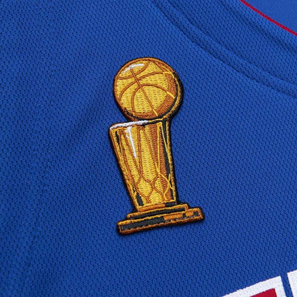 Men's Mitchell & Ness Dark Finals Jersey Pistons 2003 Chauncey Billups