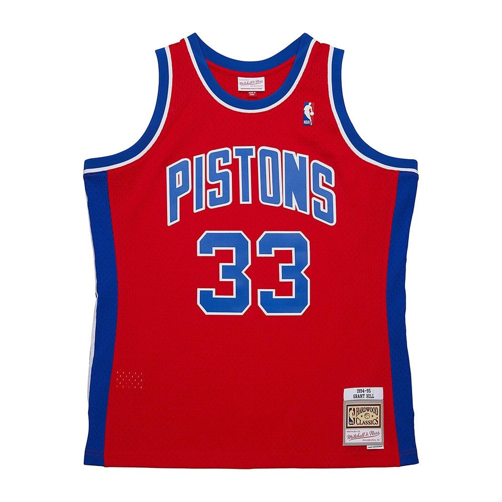 Mitchell & Ness Men's NBA Dark Jersey Pistons 1994 Grant Hill