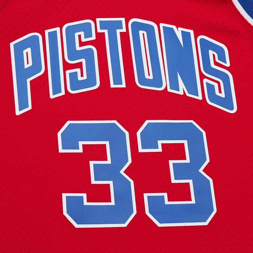 Mitchell & Ness Men's NBA Dark Jersey Pistons 1994 Grant Hill