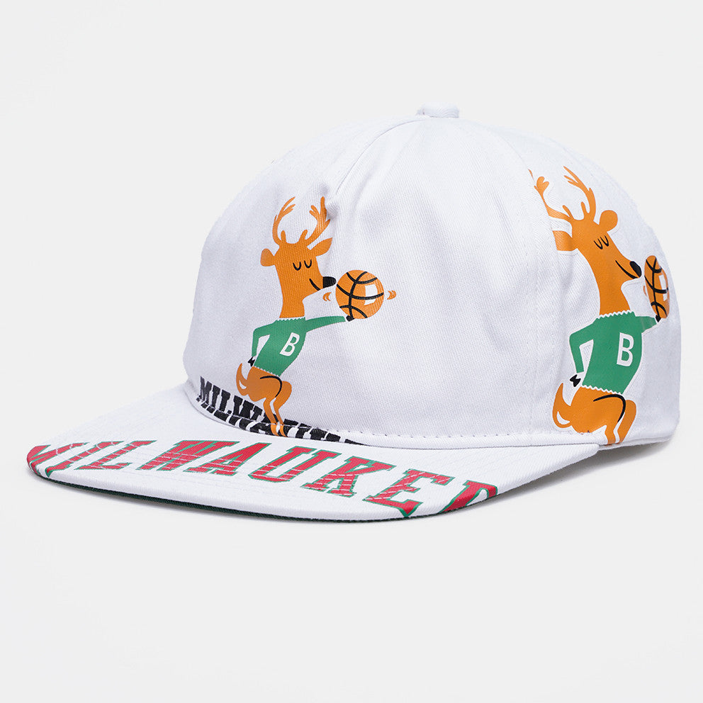 Mitchell & Ness Men's NBA In Your Face Deadstock Hwc Bucks Ball Caps