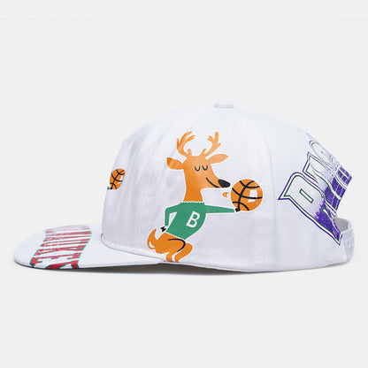 Mitchell & Ness Men's NBA In Your Face Deadstock Hwc Bucks Ball Caps
