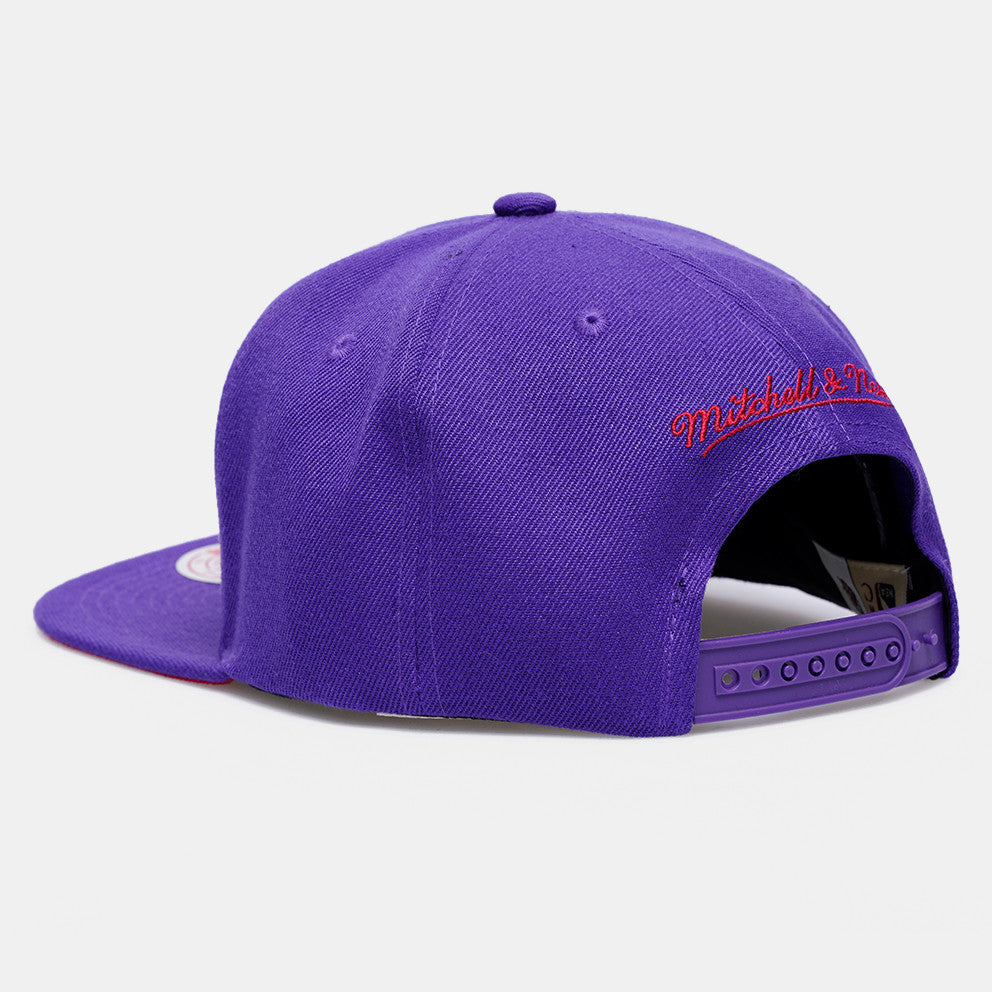 Men's Mitchell & Ness NBA Paint By Number Snapback Hwc Raptors - Purple