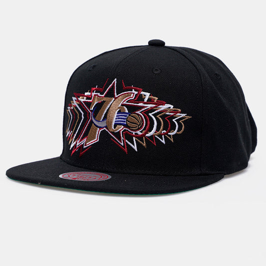 Mitchell & Ness Men's NBA Team Vibes Snapback Hwc 76Ers Snapback Caps